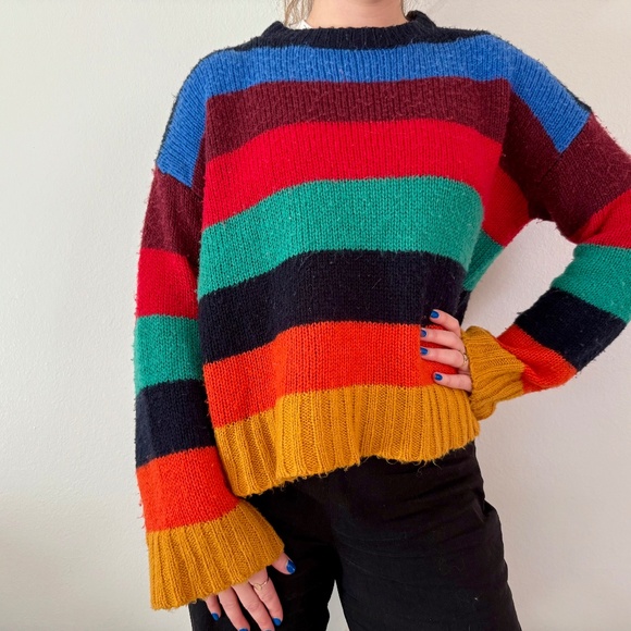 Multi stripe sweater - Picture 7 of 8